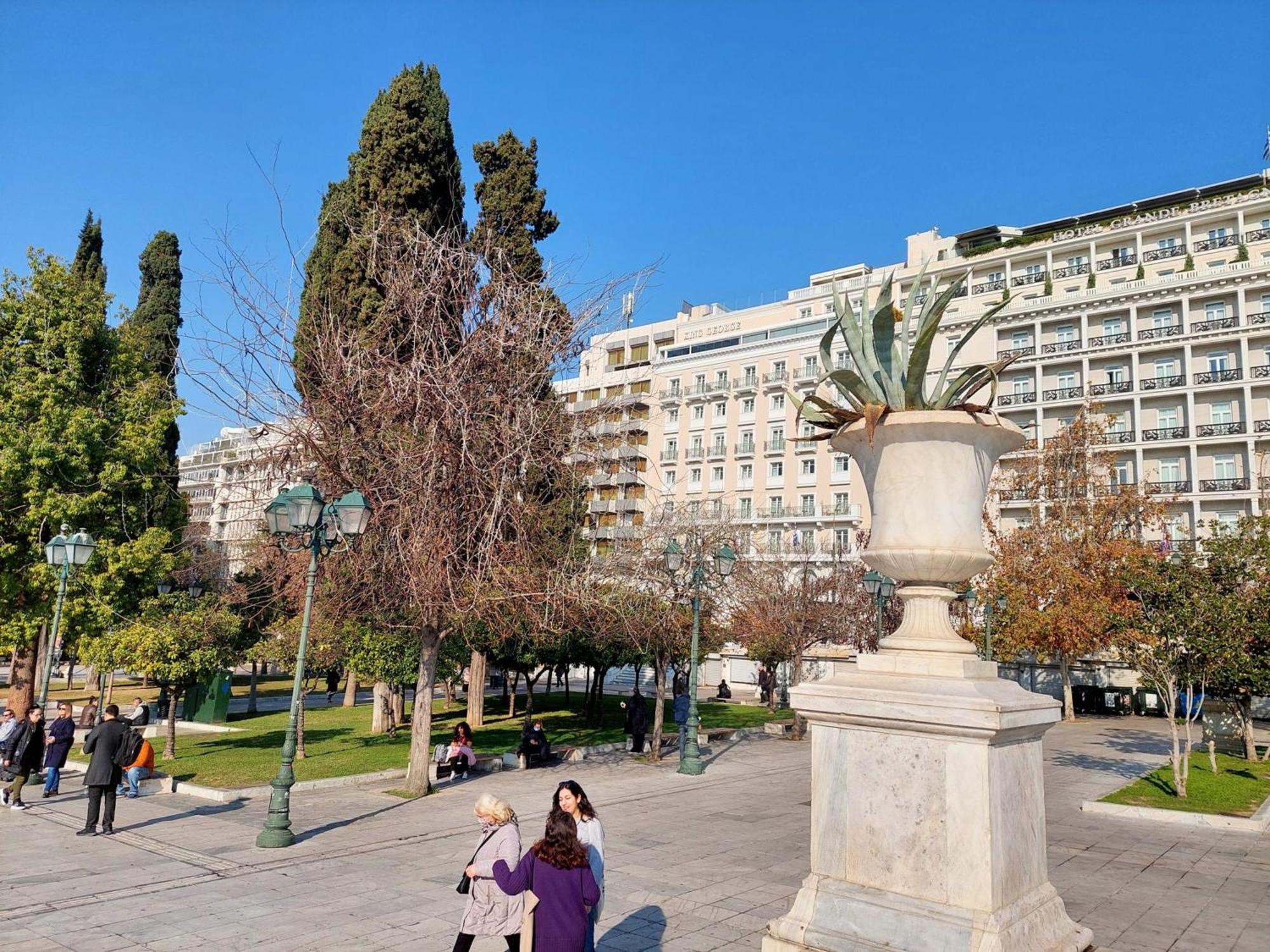 Elegant Apartment In Syntagma Square Athens Exterior photo